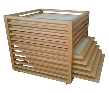 Rack de secado de madera EX-LIBRIS®